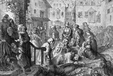With Globalization Contributing to the Spread of the Bubonic Plague, How Did It Affect People Physically and What Did They To About it?